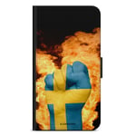 iPhone 5/5s/SE (2016) Plånboksfodral - Sverige Hand