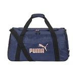 PUMA Evercat Women's Candidate Duffel Bag, Peacoat/Rose Gold, One Size