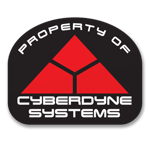 Property Of Cyberdyne Systems Sticker, Accessories