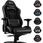 KLIM Esports   Chaise Gaming + Simili Cuir et Matériaux Premium Haute Qualité + Chaise Gamer inclinable + Ergonomique avec Coussin