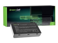 Green Cell - Batteri för bärbar dator (likvärdigt med: ASUS A32-F82) - litiumjon - 6-cells - 4400 mAh - svart - för ASUS K40 K50 K51 K60 K70