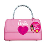 LISCIANI - Barbie Fashion - Sac à Main Rose avec Kit de Création de Bijoux - Loisirs Créatifs - Fabrication Bracelets, Colliers Barbie - Perles et Accesoires Barbie Inclus -Pour Enfants dès 5 ans