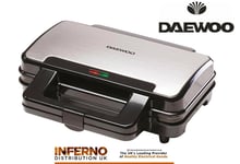 DAEWOO 4 SLICE DEEP FILL, NONE STICK, THERMAL CUT OFF, SANDWICH TOASTER **NEW**