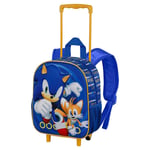 Karactermania Sonic The Hedgehog Sega Tails - Liten 3d-ryggsäck Med Hjul