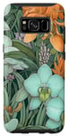 Coque pour Galaxy S8 Fleurs sauvages - Orchidée florale