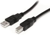 Printer Cable lead USB 2.0 Type A Male to B Male for Scanner Printer- 1.8M