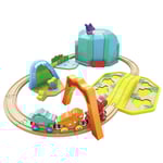 Hape - Tågbana för de minsta - Dinosaurieland, 27 delar