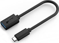 Usb Adapter Genius Usb Reduction, (3.0), Usb C (M) - Usb A F, Black, Genius Usb 3.0, Up To 5Gbps