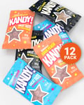 KANDY! Smakspakke 12x70g - Sukkerfritt godteri