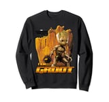 Marvel Guardians Vol.2 I AM GROOT Ready Face Sweatshirt