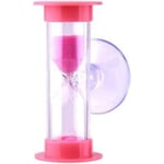 2 minuters dusch sandtimer sugkopp badrum nedräkning timglas inga batterier behövs rolig badaccessoar Pink