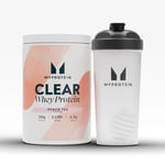 Clear Protein Bundle - Shaker - Peach Tea