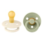 BIBS® BIBS Napp Colour Ivory / Sage 0-6 månader, 2 st.