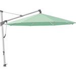 Glatz, Sombrano S+ frihängande parasoll 350 cm anodizerad alu  Kat.5 581 Jade