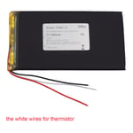 3.7V 3600mAh 13.3Wh NTC Thermistor Li Battery 3768112 For Phone iPod Tablet PC
