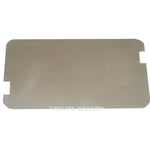 Plaque mica 130x70mm pour micro-ondes Sharp R24ST R26ST R8680 R937F R933F - Couleur beige - 750W