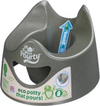 Pourty Easy to Pour Eco Potty Grey Toilet Training