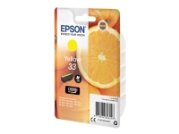 Epson 33 - 4.5 ml - gul - original - blister - bläckpatron - för Expression Home XP-635, 830 Expression Premium XP-530, 540, 630, 635, 640, 645, 830, 900