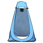 Pop Up Pod Changing Room Privacy Tent – Instant Portable Outdoor Shower Tent With Carry Bag,Camping & Beach - Lightweight & Sturdy, Easy Set Up, Foldable - with Carry Bag Blue 1.2m（Single Person）