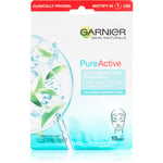Garnier Skin Naturals Pure Active Rensende sheetmaske 28 g