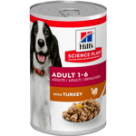 Hills Science Plan Adult Turkey Canned - Wet Dog Food 370 g