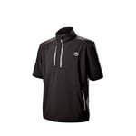 Wilson Staff Men's Golf Rain Top, STAFF MODEL RAIN TOP, Polyester, Black, Size L, WGA700714LG