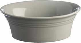 Mason Cash Classic Kitchen Stoneware Oval Pie Baking Dish Ceramic Grey 18cm