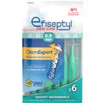 Brossette Interdentaire Clean Expert 0.9mm Efiseptyl - Le Paquet De 6 Brossettes