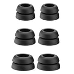 Ahastyle Samsung Galaxy Buds Pro 3-pack Mjuka Ear Tips, svart