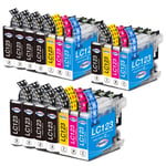 Paeolos LC123 Ink Cartridges Replacement for Brother LC 123 Compatible with Brother DCP-J132W MFC J6520DW J6720DW J4510DW J470DW J6920DW J4410DW J4610 J4710DW J4110,BlackCyanMagentaYellow,18-Pack