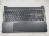 For HP 250 255 G7 Notebook M04975-BD1 Ukrainian Palmrest Keyboard Top Cover NEW