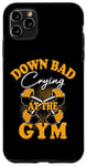 Coque pour iPhone 11 Pro Max Crying At Gym Funny Bad Down Gym