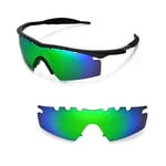 New WL Polarized Emerald Vented Replacement Lenses For Oakley M Frame Strike