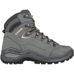 Lowa Womens Renegade EVO GTX Mid Wide (Grå (ASPHALT/TURQUOISE) 42,5)