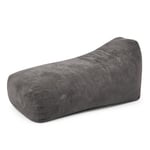 Snug long 140 Wave manchester sittsäck (Färg: Dark grey)