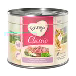 Ekonomipack: Feringa Classic Meat Menu 24 x 200 g - Lax & kalkon med zucchini & krasse