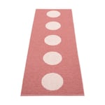 Pappelina Vera Pop matta Blush-pearl pink 200x70 cm