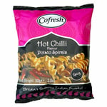Cofresh Hot Chilli Flavour Potato Spirals (80g) - Pack of 6