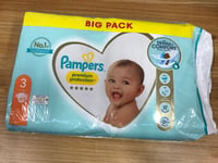 Pampers Baby Nappies Size 3 (6-10 kg) Premium Protection, Midi, Big Pack,