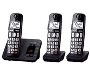 Panasonic KX-TGE823 Trio Big Button Phone with Answer Machine -12 Month Warranty