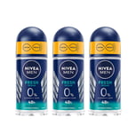 Nivea Men Fresh Ocean Deodorant Roll-On Aluminum Free 50ml