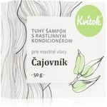 Kvitok Tea tree Shampoo-bar Til fedtet hår 50 g