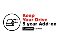 Lenovo Keep Your Drive Add On - Utökat serviceavtal - 5 år - för ThinkCentre M90 M900 M90n-1 IoT M90q Gen 3 M90s Gen 3 M910 M920 M93