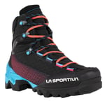 La Sportiva Aequilibrium ST GTX - Chaussures alpinisme femme Black / Hibiscus 37