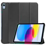 iPad 10.9" 2022 / iPad 11" 2025 tri-fold fodral - Svart