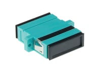 Act Fiber Optic Sc Duplex Adapter Multimode Om3. Connectors: Sc/Sc Sc Duplex Adapter Multimode Aq (Ea3003)