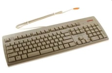 Hp E-Vectra, Fullstor (100 %), Kabel, Ps/2, Azerty, Grå