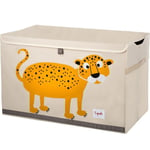 3 Sprouts toy chest - leopard