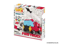 LaQ Kits de construction modèle jouet camion pompier Constructeur 4 Hamacron