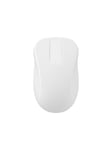 AK-PMH21 - mouse - 2.4 GHz - white - Mus - Optisk - 3 knapper - Hvid